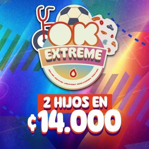 OK Extreme 2026 - Paquete 2 hijos